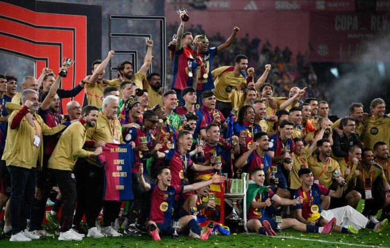 Barcelona conquistó su Copa del Rey número 32 en la historia y sigue en la lucha por el triplete.