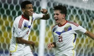 Diego Claut marcó su segundo gol en el Sudamericano sub 17.