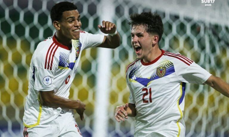Diego Claut marcó su segundo gol en el Sudamericano sub 17.