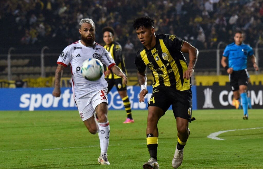 Deportivo Táchira perdió 1-0 con Flamengo en el estreno por la Libertadores 2025.