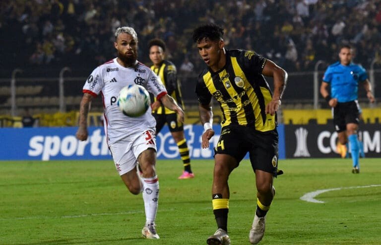 Deportivo Táchira perdió 1-0 con Flamengo en el estreno por la Libertadores 2025.