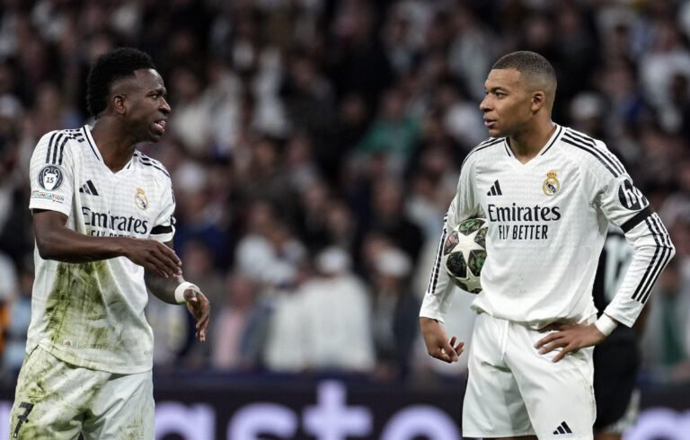 El Real Madrid de Vinícius y Mbappé fue eliminado por el Arsenal en Champions League.