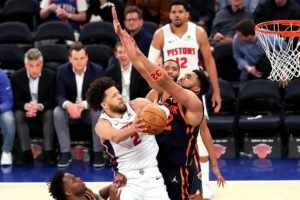 Pistons derrotaron a Knicks y ahora la serie está igualada
