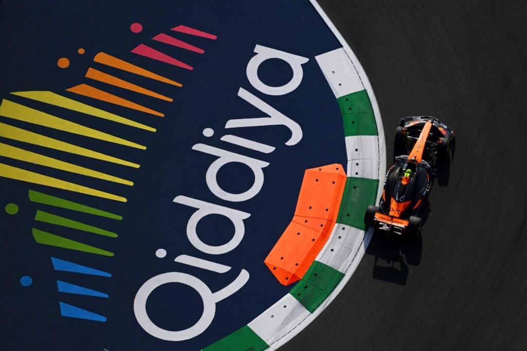 f1 grand prix of saudi arabia practice 1