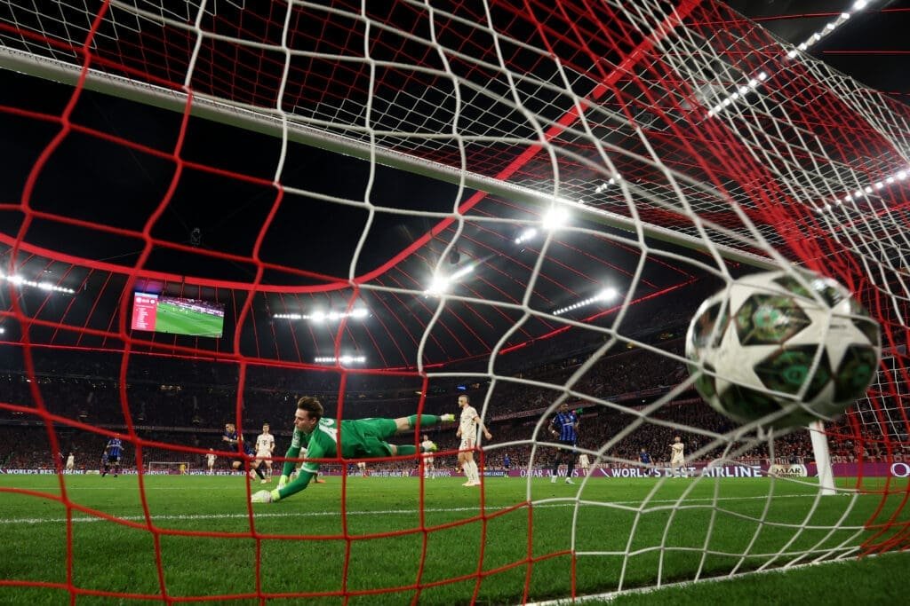 fc bayern munchen v fc internazionale milano uefa champions league 2024 25 quarter final first leg 1