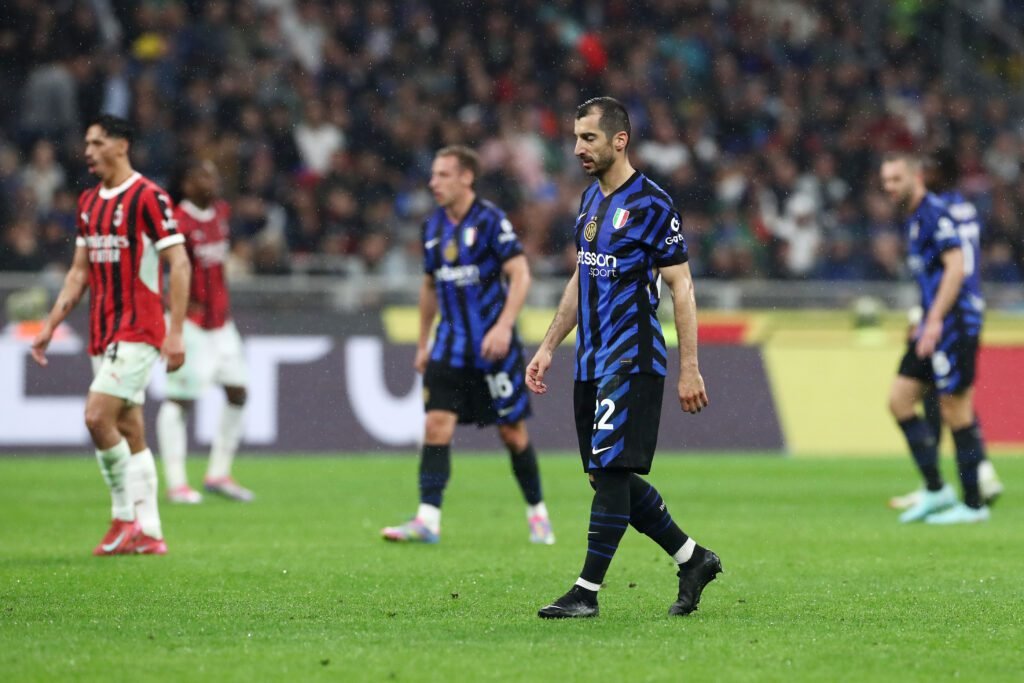 fc internazionale v ac milan semi final coppa italia 2