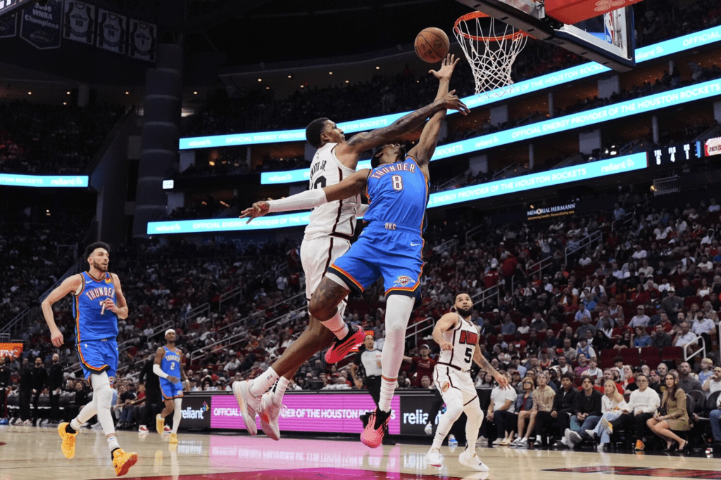 Rockets.  Ashley Landis 
| Credit: AP