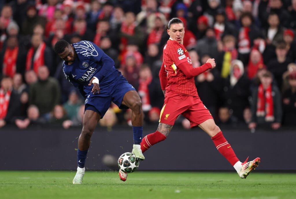 liverpool fc v paris saint germain uefa champions league 2024 25 round of 16 second leg