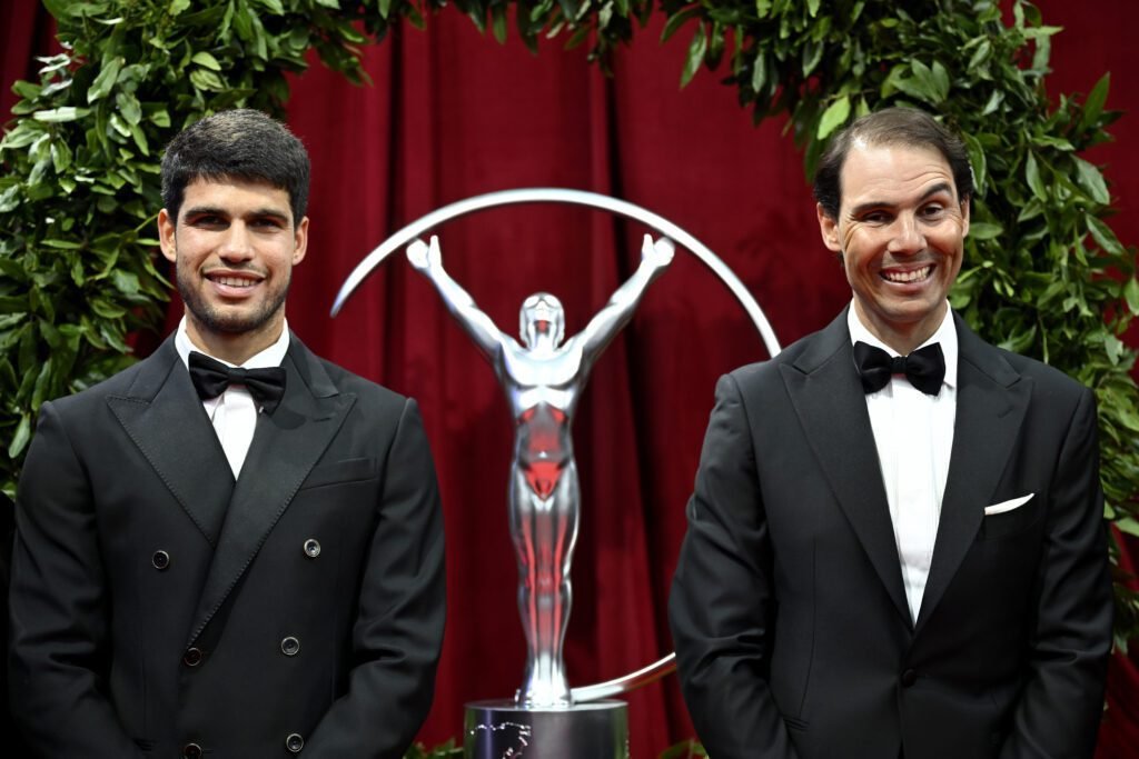 red carpet arrivals laureus world sports awards madrid 2025