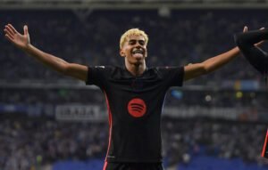 Lamine Yamal marcó un golazo para ganar La Liga.