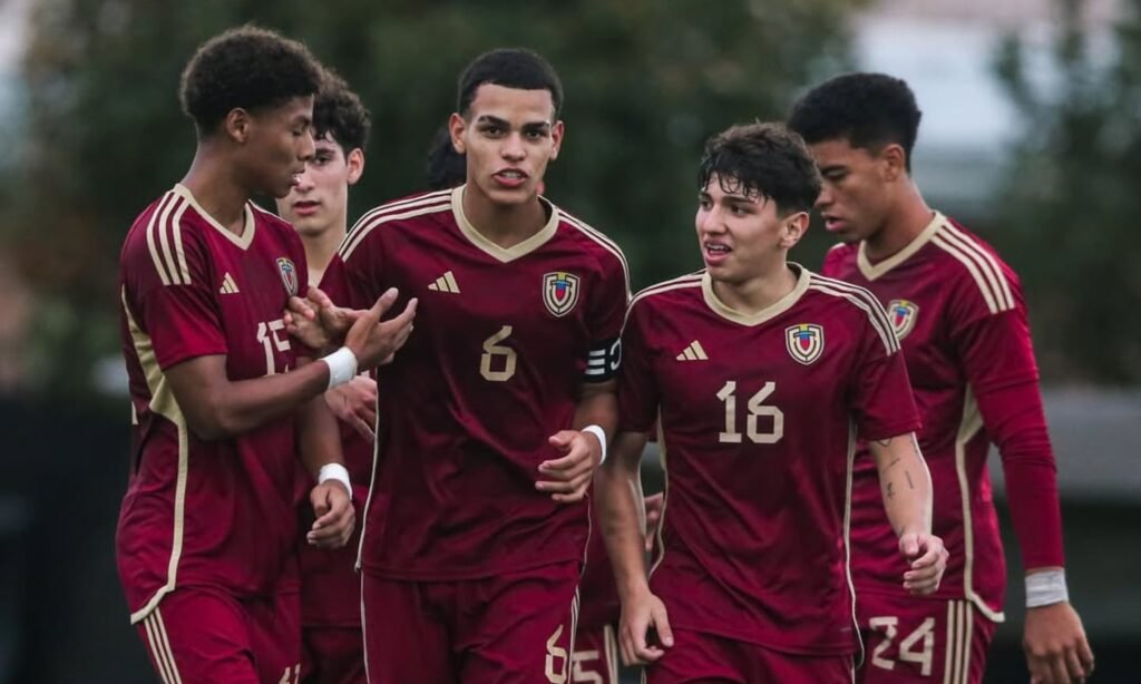 La Vinotinto sub 17. Foto: FVF.