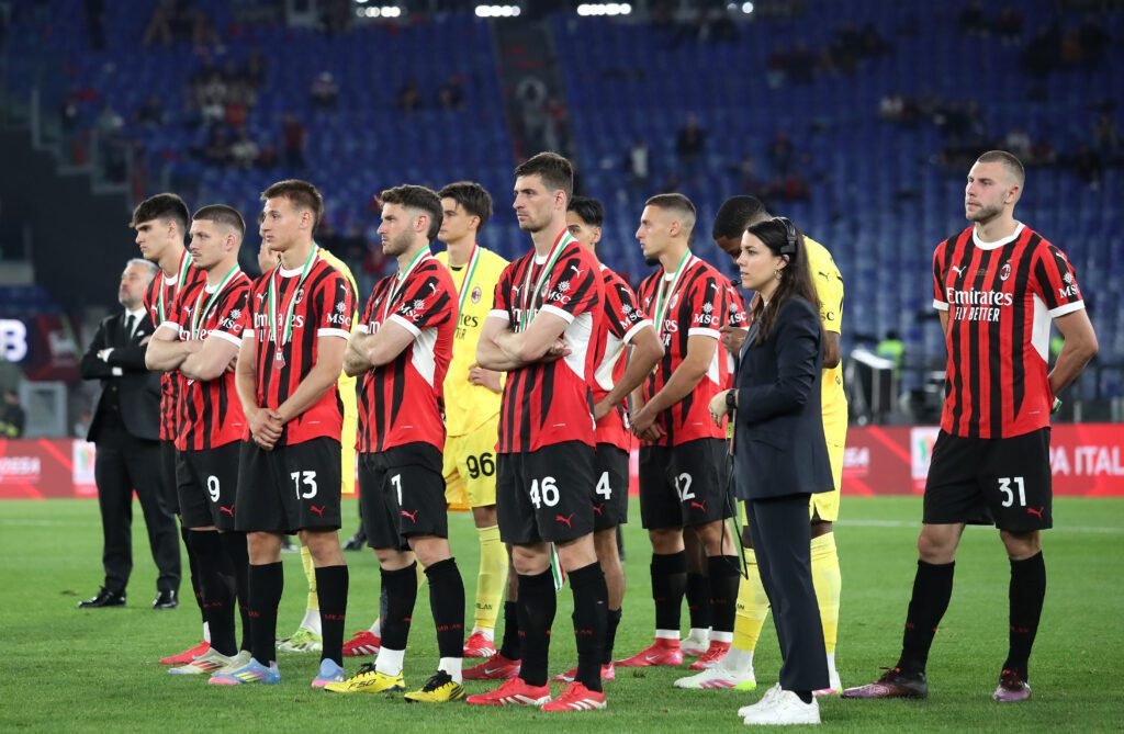ac milan v bologna coppa italia final 2