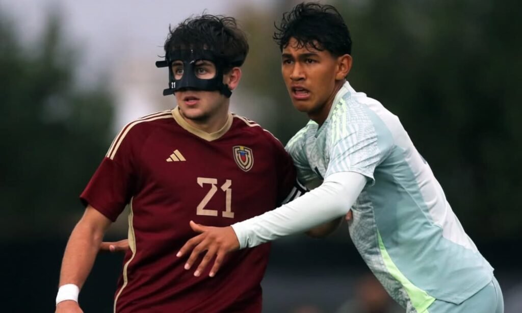 Diego Claut, goleador vinotinto en el Sudamericano sub 17.