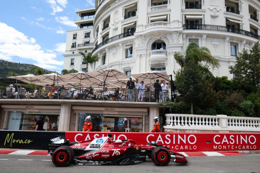 f1 grand prix of monaco practice
