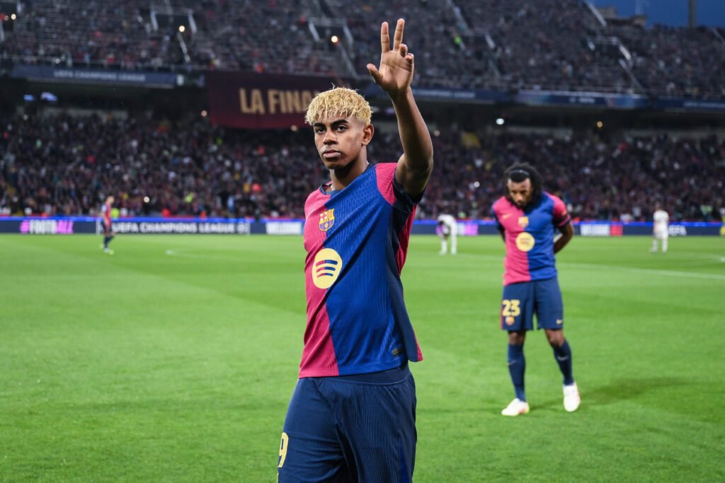 fc barcelona v fc internazionale milano uefa champions league 2024 25 semi final first leg 3
