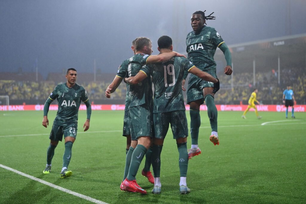 fk bodo glimt v tottenham hotspur uefa europa league 2024 25 semi final second leg 1
