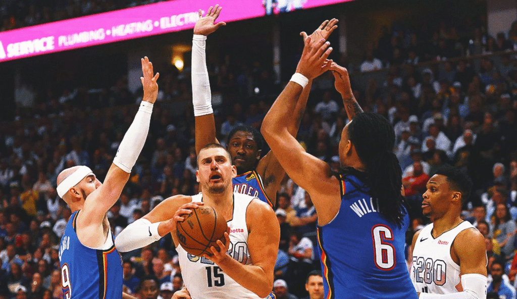 Los Nuggets ahora irán an Oklahoma para un séptimo juego este próximo domingo.