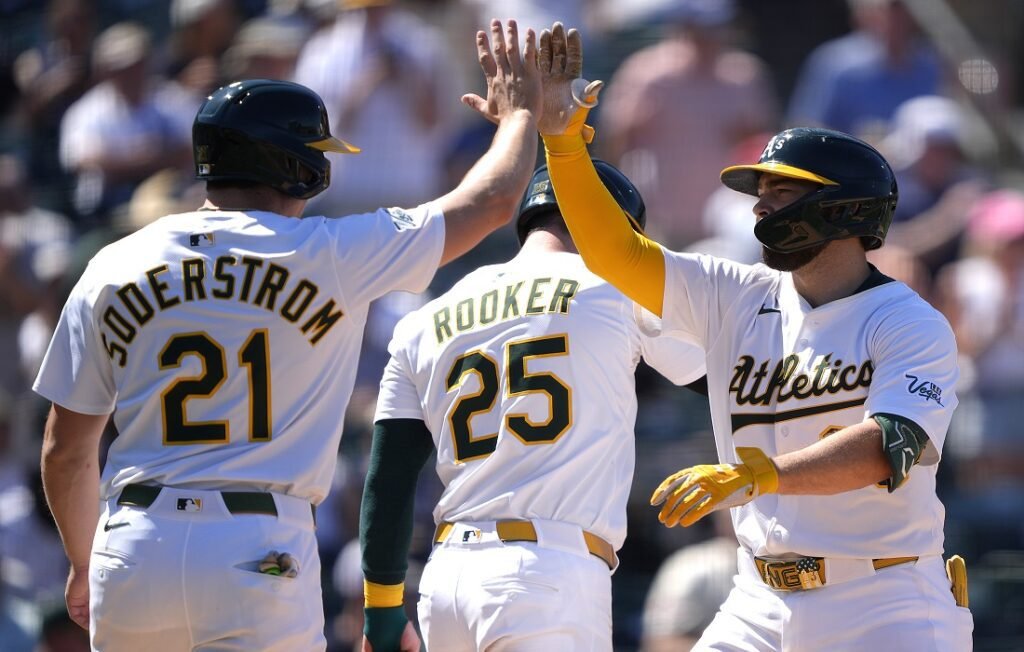 Yankees de Nueva York y Athletics protagonizaron un "Derby de Cuadrangulares" 2 Yankees de Nueva York