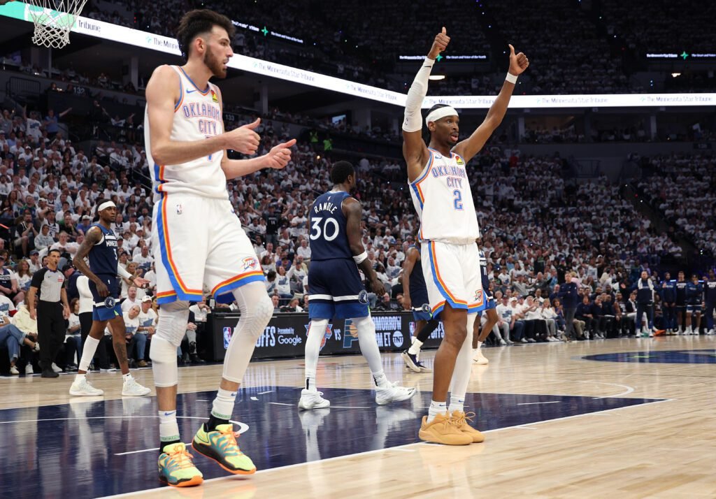 Un trueno cayó en Minnesota: Con doble-doble de Shai, OKC se pone 3-1 en la serie 1 Shai
