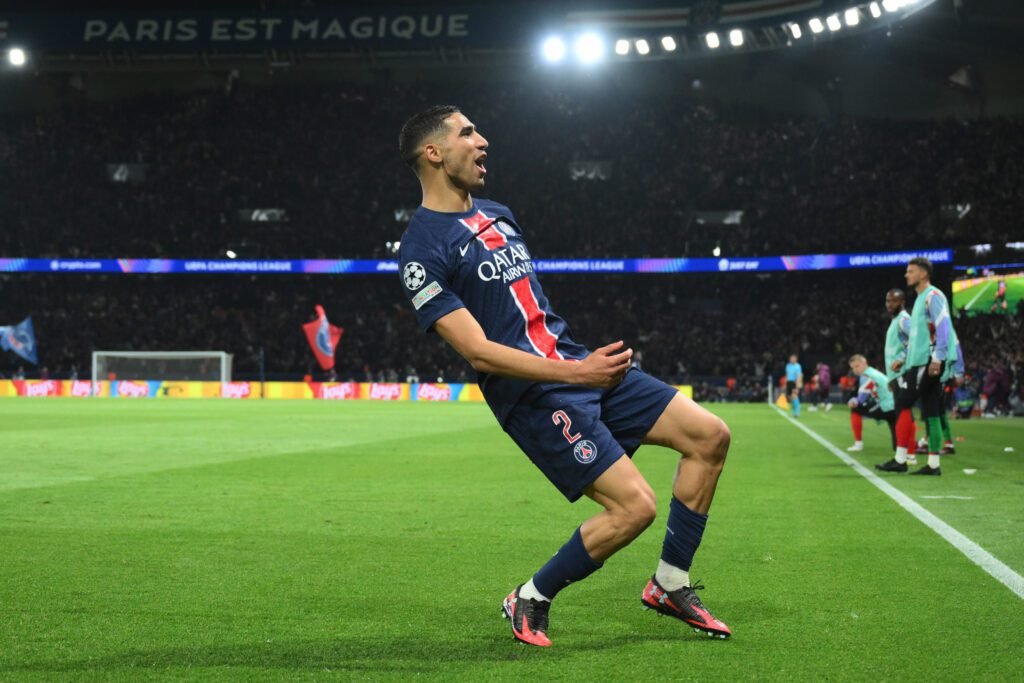 paris saint germain v arsenal fc uefa champions league 2024 25 semi final second leg