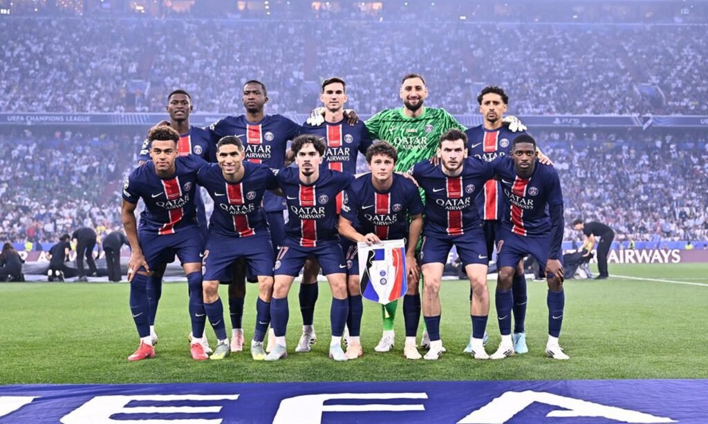PSG, campeón de la Ligue 1, Copa de Francia y Champions League.