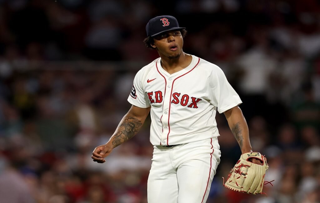 Medias Rojas barrió a los Yankees tras gran actuación de Brayan Bello 9 Brayan Bello