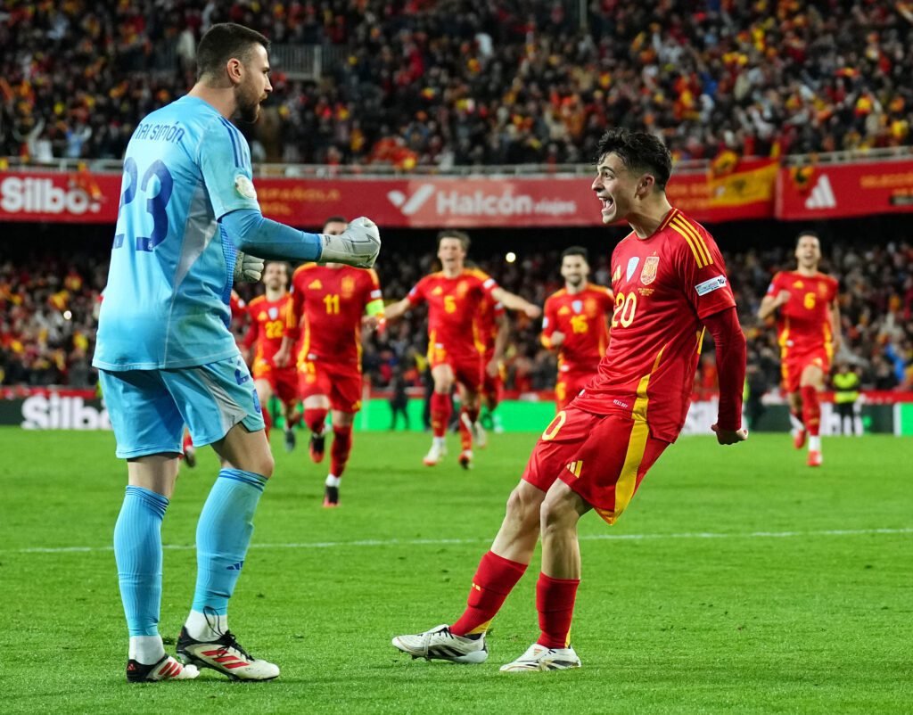 spain v netherlands uefa nations league quarterfinal leg two