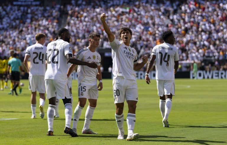 Gonzalo García sigue rindiendo para Real Madrid.