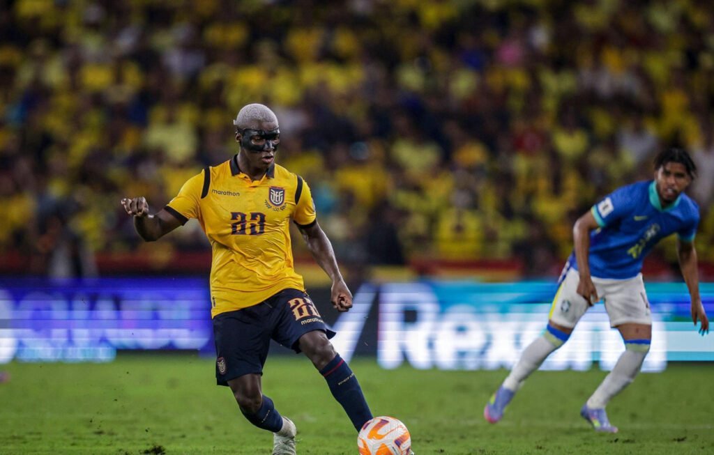Moisés Caicedo demuestra su poder desde Ecuador a Inglaterra 4 Caicedo suma 55 partidos con la selección de Ecuador.