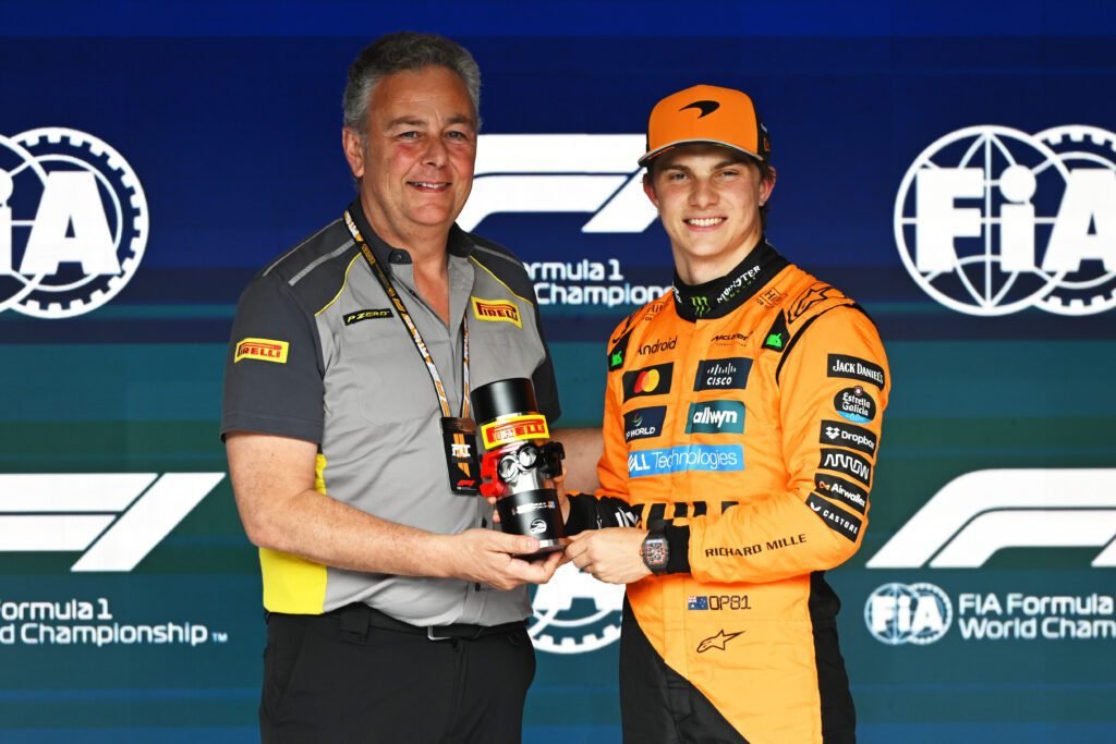 Oscar Piastri vuela en Spa-Francorchamps y consigue la pole sprint del GP de Bélgica 2025 1 Piastri