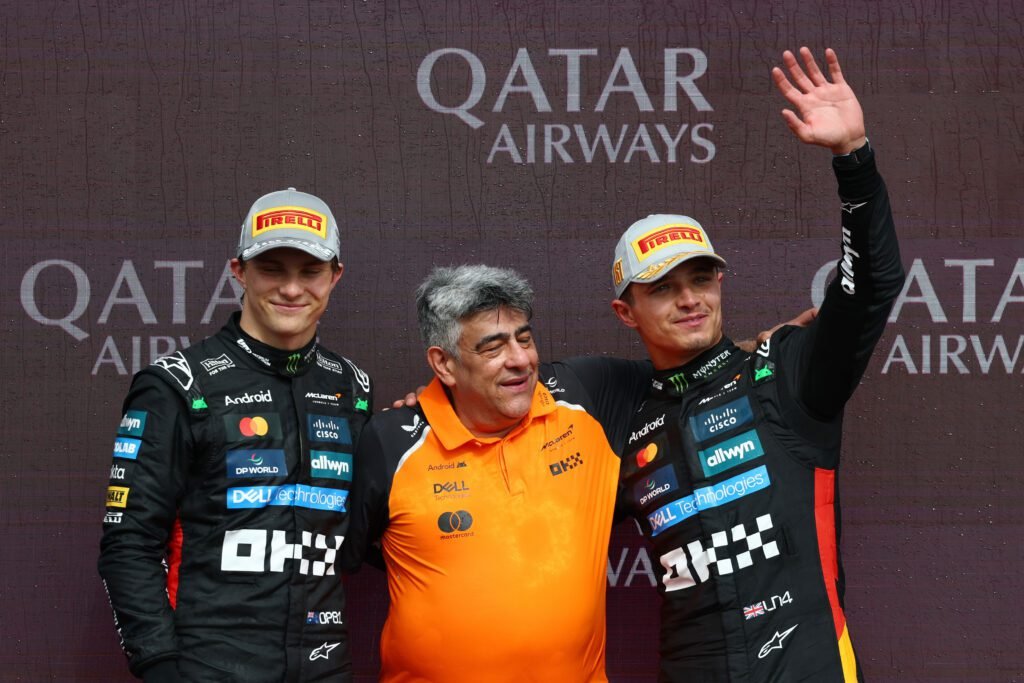 Norris elogia su "increíble" pero "estresante" victoria en Silverstone 2 f1 grand prix of great britain 10