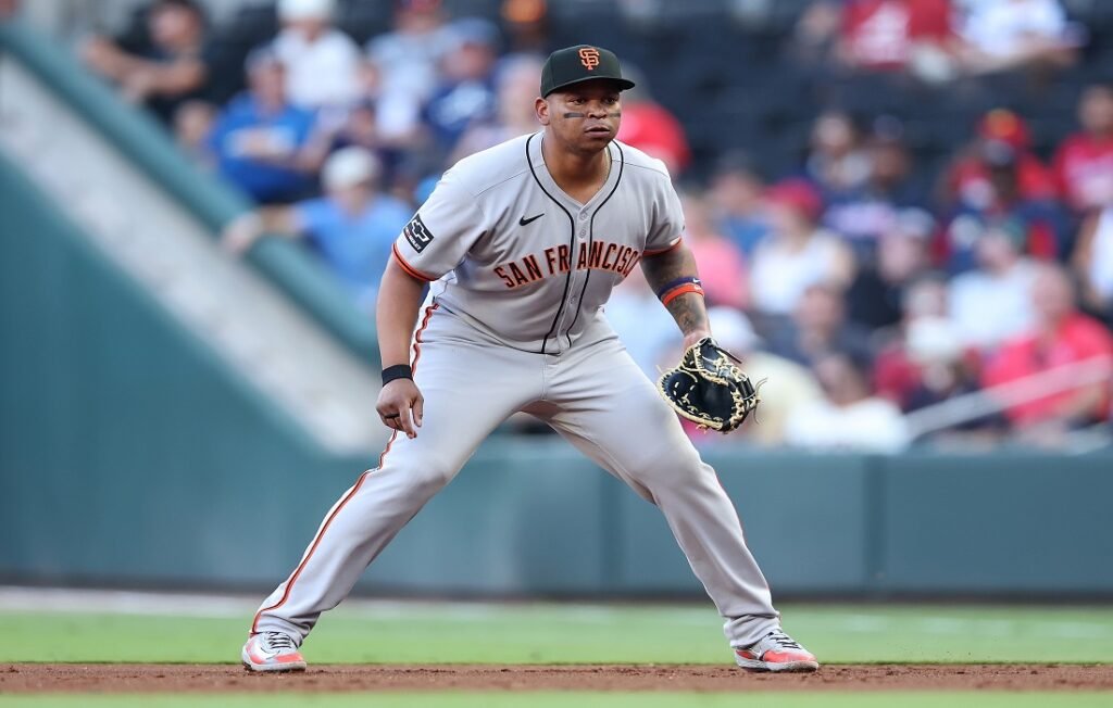 Rafael Devers debutó a la grande como primera base en paliza de Gigantes de San Francisco 5 Rafael Devers