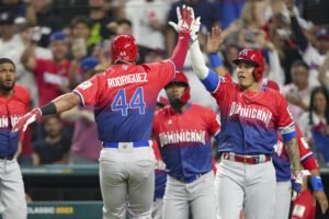 Manny Machado con República Dominicana en el Clásico Mundial