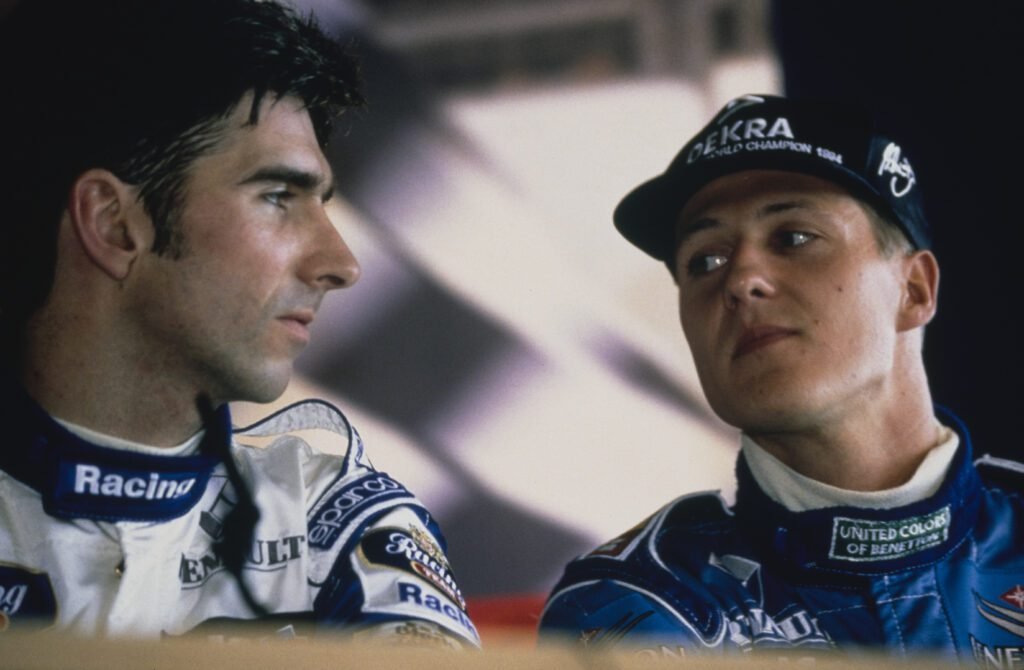 Top 10: Mejores rivalidades en la historia de la F1 12 1995 british grand prix press conference