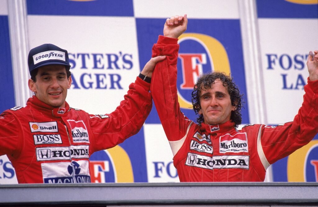 Top 10: Mejores rivalidades en la historia de la F1 20 alain prost ayrton senna
