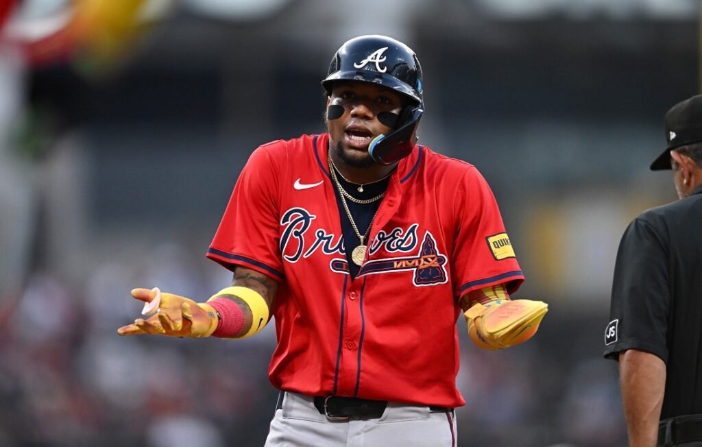 Ronald Acuña Jr volvió a la acción en zancadilla de Bravos de Atlanta a Guardianes de Cleveland 2 Ronald Acuña Jr