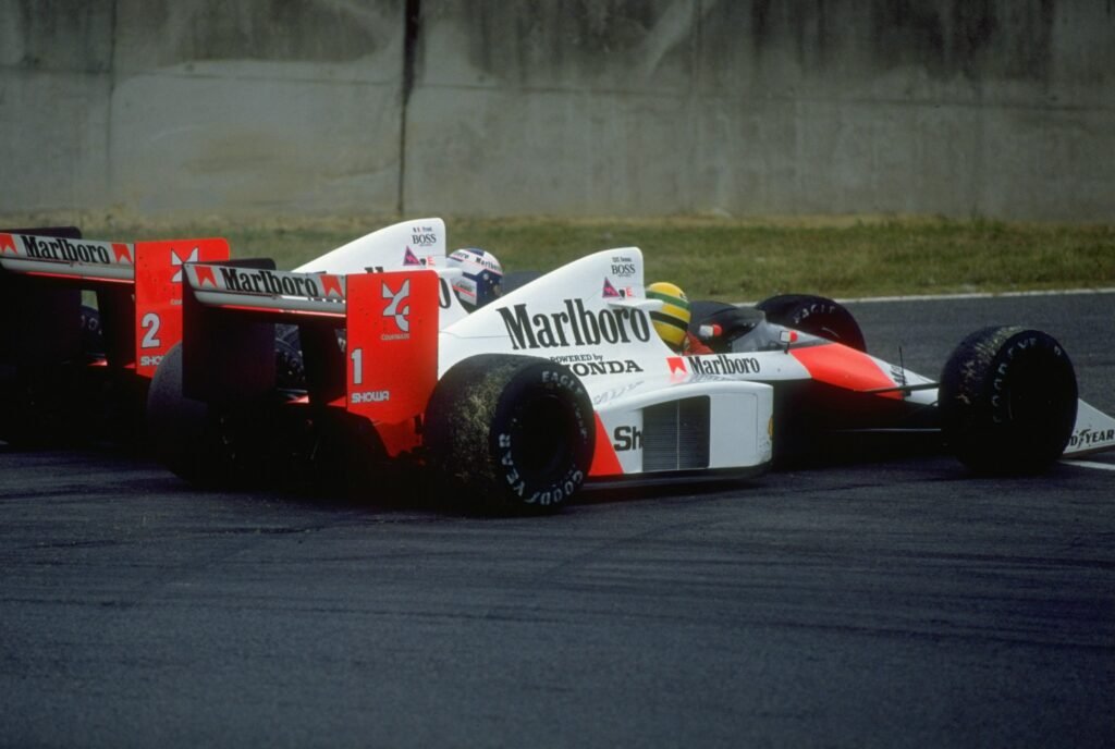 Top 10: Mejores rivalidades en la historia de la F1 21 ayrton senna and alain prost
