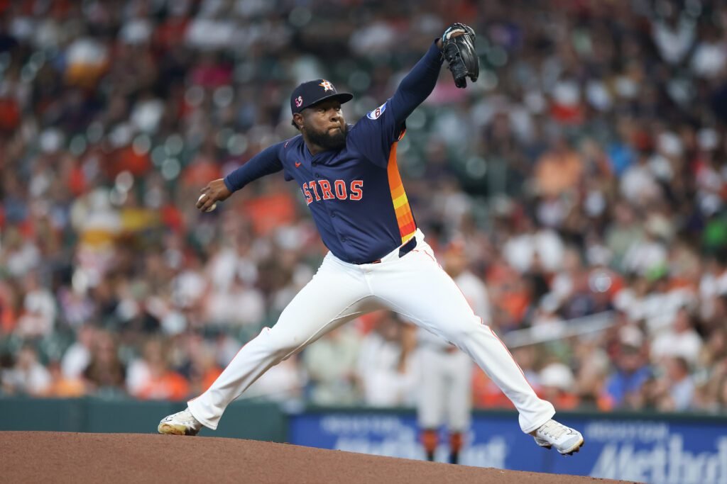 Los Astros de Houston pierden a Cristian Javier en plena apertura contra Baltimore 1 Astros de Houston - Cristian Javier