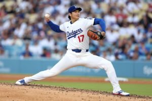 Shohei Ohtani de los Dodgers
