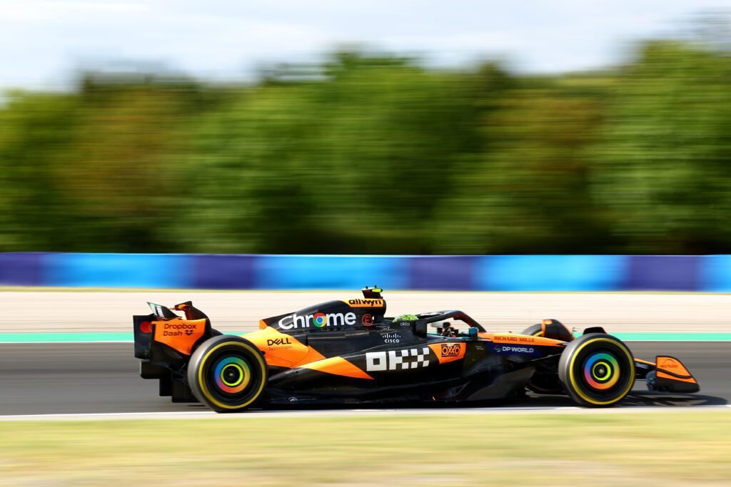 Lando Norris domina las prácticas libres del GP de Hungría 2025 1 Norris