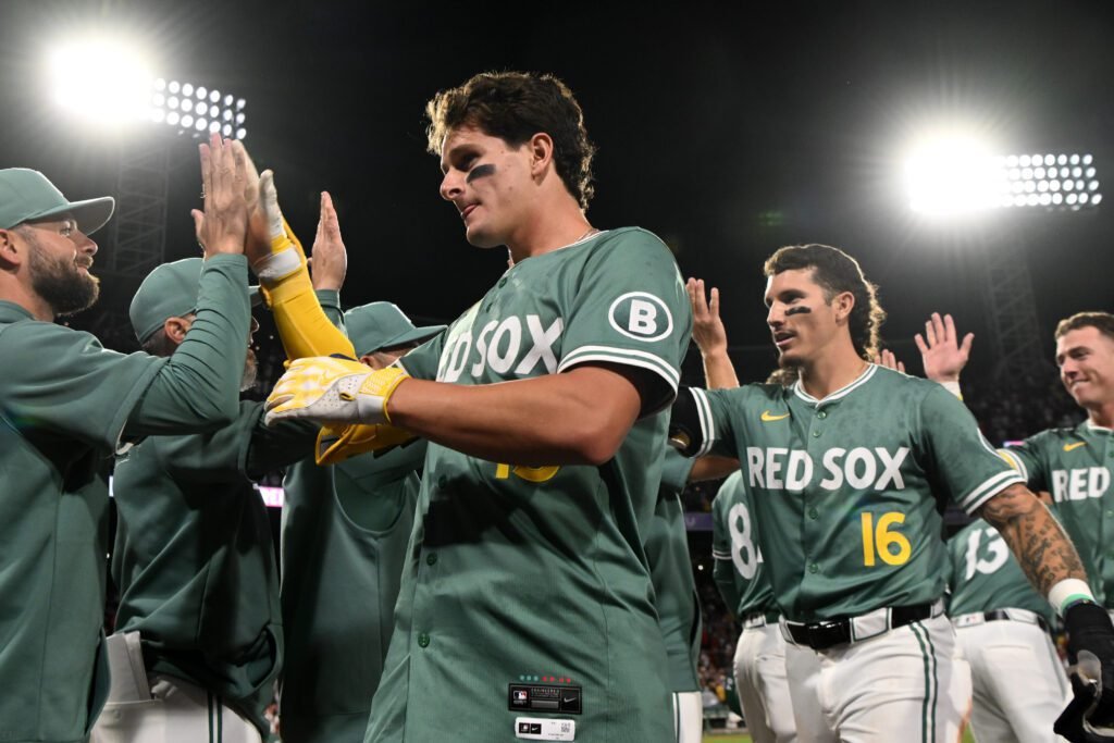 El novato Roman Anthony acuerda contrato millonario con los Medias Rojas de Boston 1 Roman Anthony