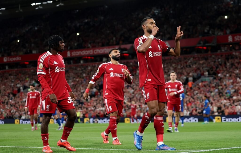 ¡En homenaje a Diogo Jota! Liverpool sufrió y venció al Bournemouth 2 Liverpool