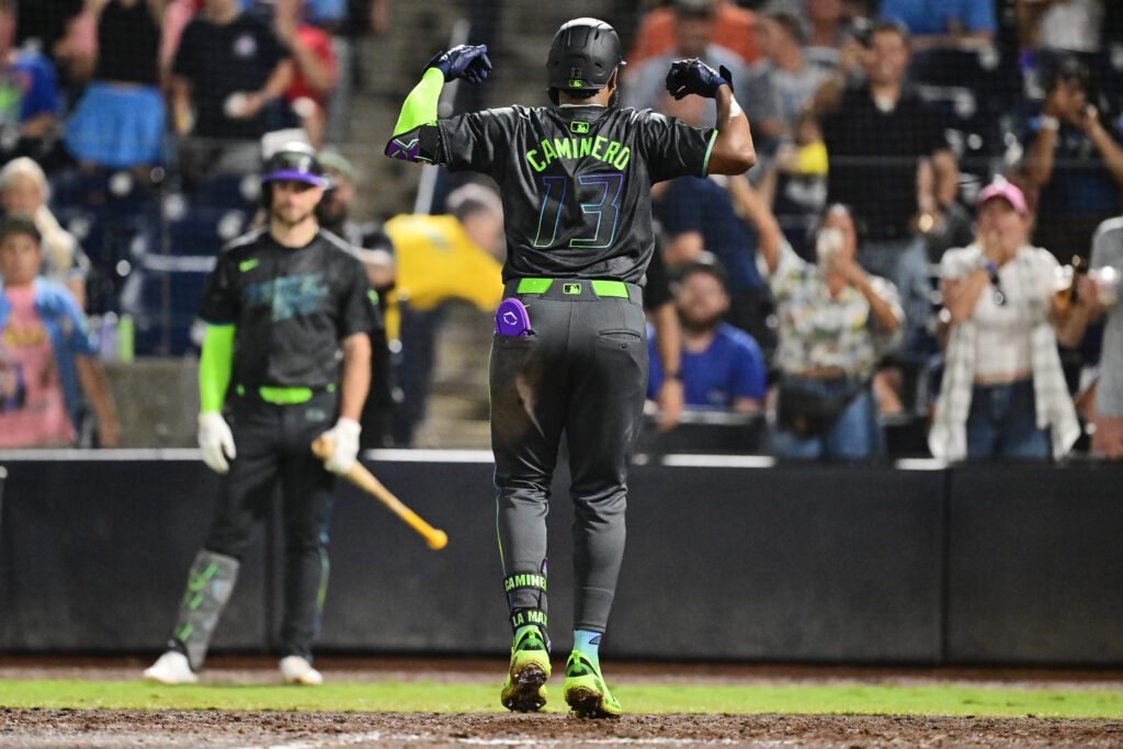Junior Caminero llega a 37 jonrones y hace historia en la MLB 10 Junior Caminero