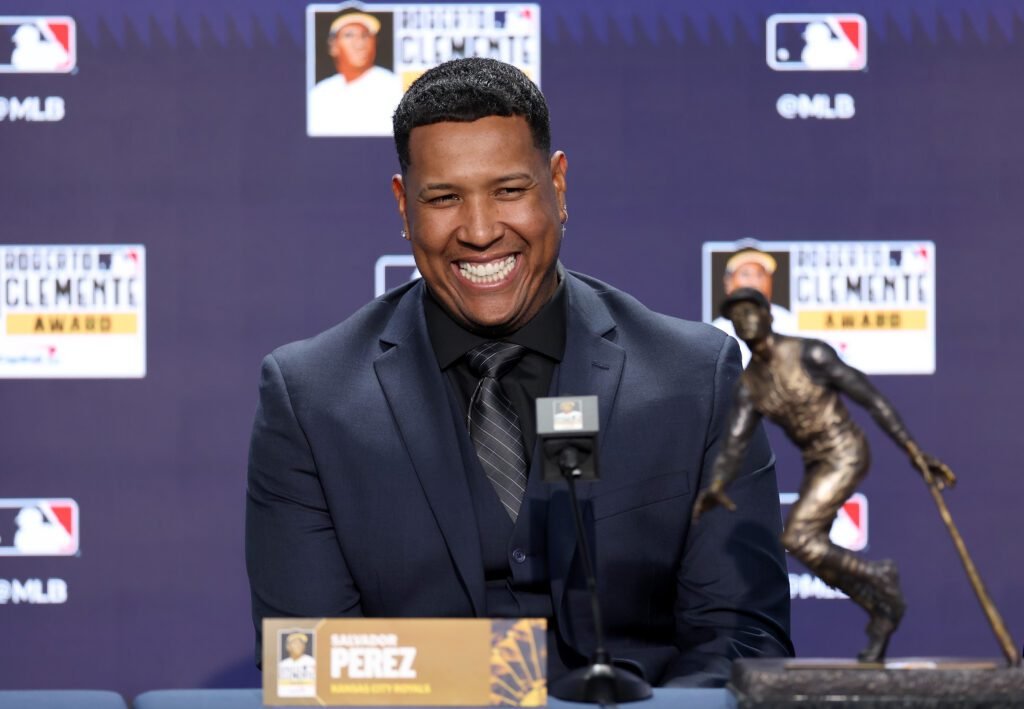 Salvador Pérez a HSM: "Me veo como manager" 2 world series los angeles dodgers v new york yankees game 3