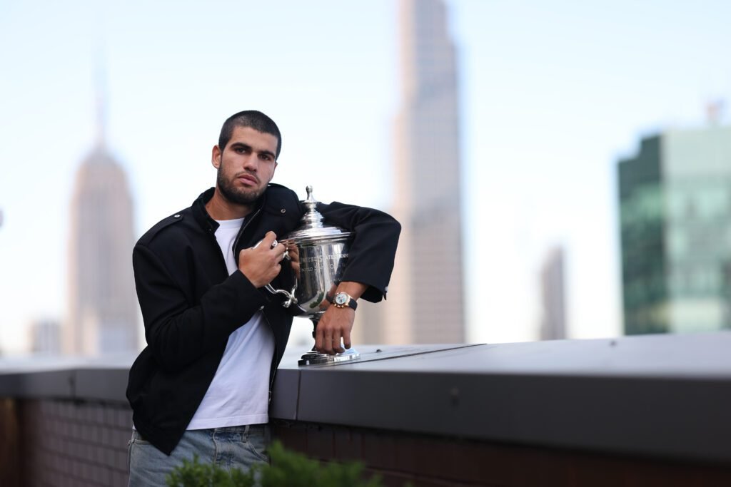 Carlos Alcaraz tras el US Open 2025: calendario, próximos torneos y objetivos de fin de temporada 2 2025 us open champion carlos alcaraz new york city trophy tour 4