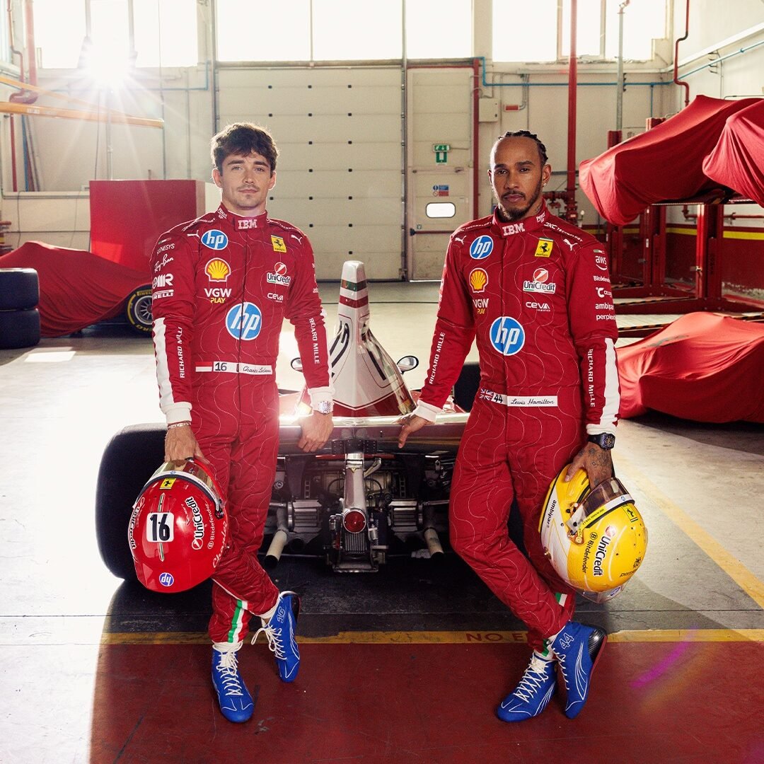 Previa: GP de Italia 2025 ¿Podrá Ferrari brillar en casa? 6 Charles Leclerc y Lewis Hamilton edited