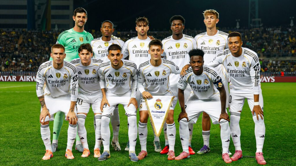 Mbappé brilla con hat-trick en goleada del Real Madrid sobre Kairat Almaty 1 Real Madrid vs Almaty