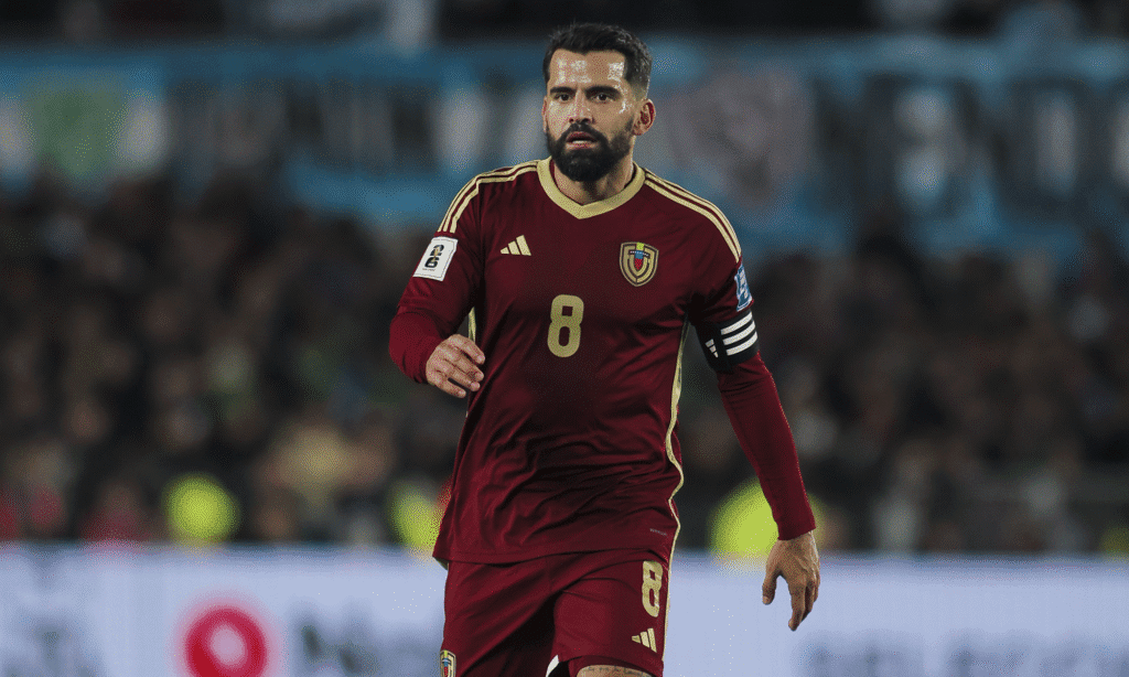 Rincón, Rondón y Josef, ¿frente a su último juego con Venezuela? 1 Tomás Rincón. Foto FVF.