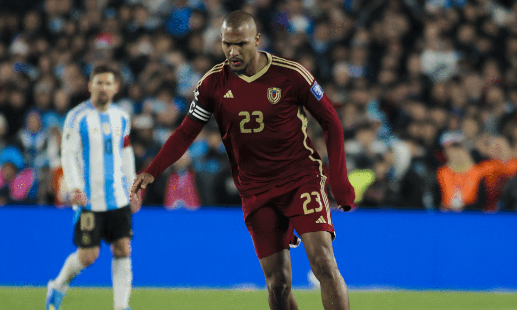 Rincón, Rondón y Josef, ¿frente a su último juego con Venezuela? 2 Salomón Rondón, máximo goleador histórico de Venezuela. Foto FVF.