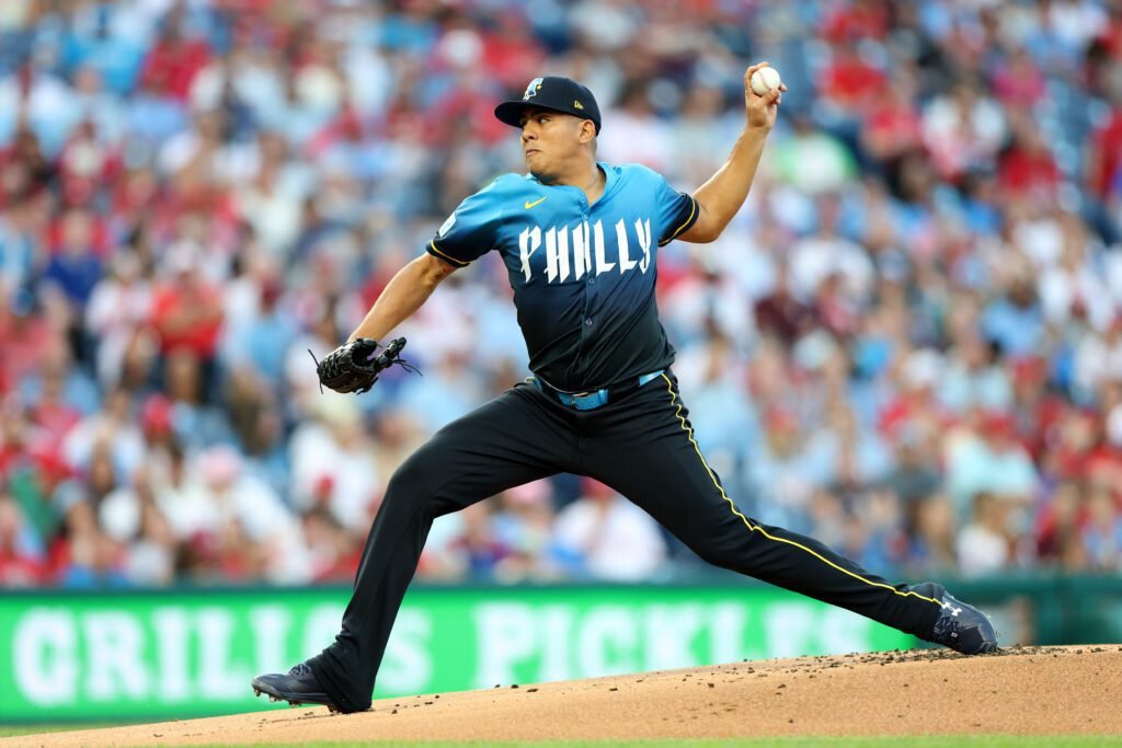 Ranger Suárez encaminado a completar su mejor temporada de carrera 1 Ranger Suárez de Phillies de Filadelfia